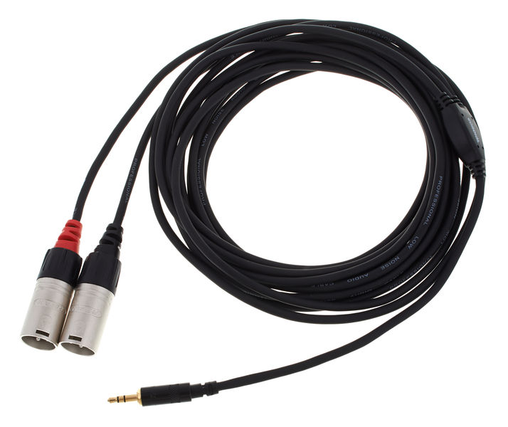 Cordial Y Jack 3.5 St  2 X Xlr F 3m // Cfy3wff - Cable - Variation 1
