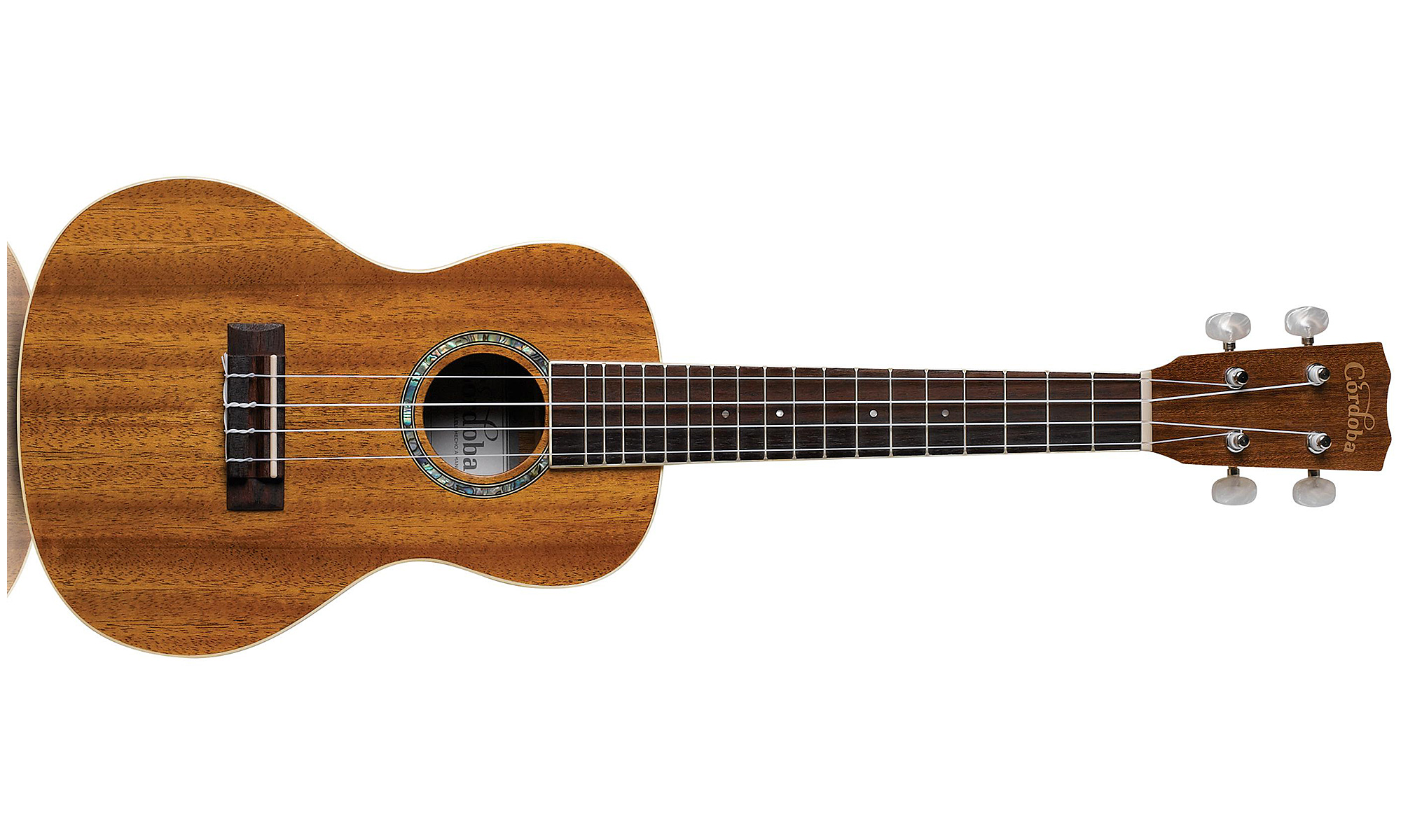 Cordoba 15cm Concert Tout Acajou - Natural Matte - Ukulele - Variation 1