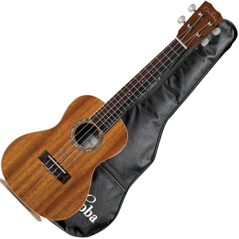 Cordoba 15cm Concert Tout Acajou +housse - Natural Matte - Ukulele - Variation 3