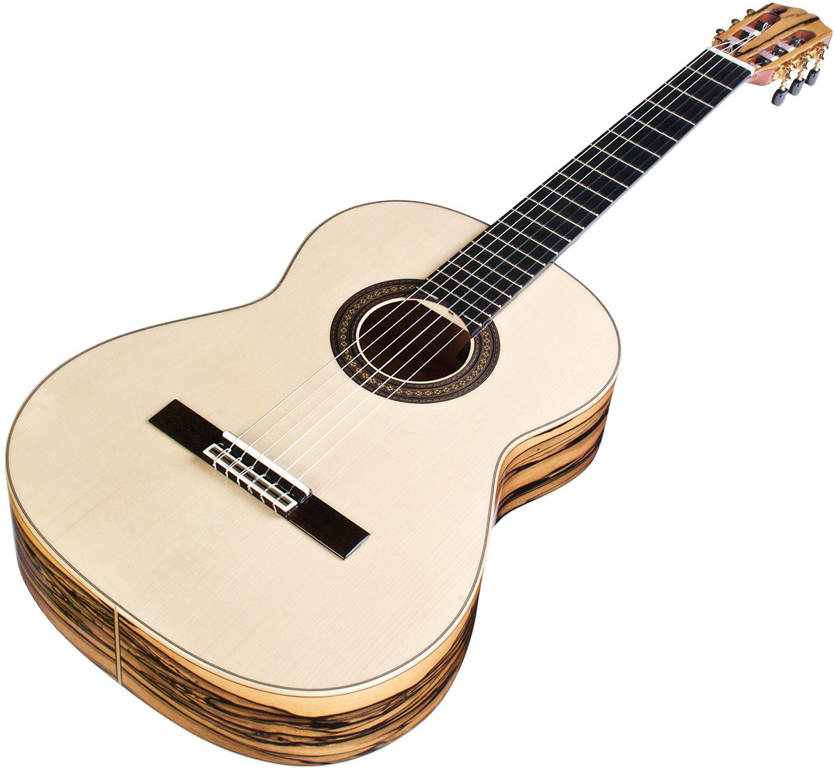 Cordoba 45 Limited 4/4  Epicea Ebene Eb +etui - Natural - Classical guitar 4/4 size - Variation 2