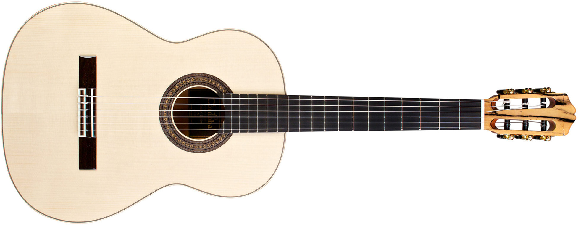 Cordoba 45 Limited 4/4  Epicea Ebene Eb +etui - Natural - Classical guitar 4/4 size - Main picture