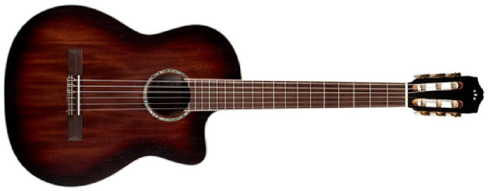 Cordoba C4-ce Iberia 4/4 Cw Epicea Acajou Pf - Charcoal Burst - Classical guitar 4/4 size - Main picture