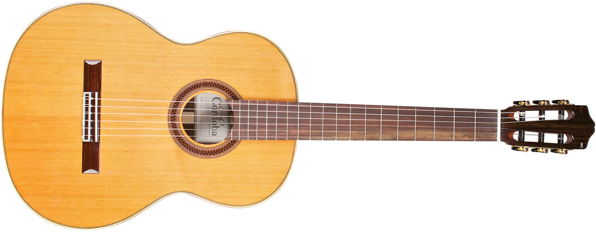 Cordoba F7 Paco Flamenco Iberia 4/4 Cedre Palissandre Rw - Natural - Classical guitar 4/4 size - Main picture