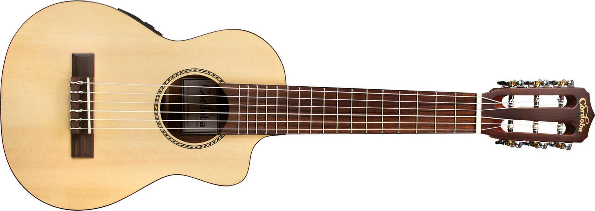 Cordoba Guilele Ce Cw Epicea Acajou Rw - Natural - Guitalele - Main picture