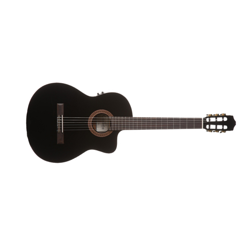 Cordoba Iberia C5-ce - Black - Classical guitar 4/4 size - Main picture