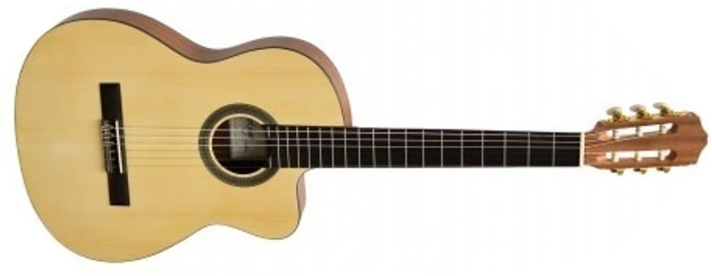 Cordoba Protege C1m-ce 4/4 Cw Epicea Acajou Pf - Natural - Classical guitar 4/4 size - Main picture