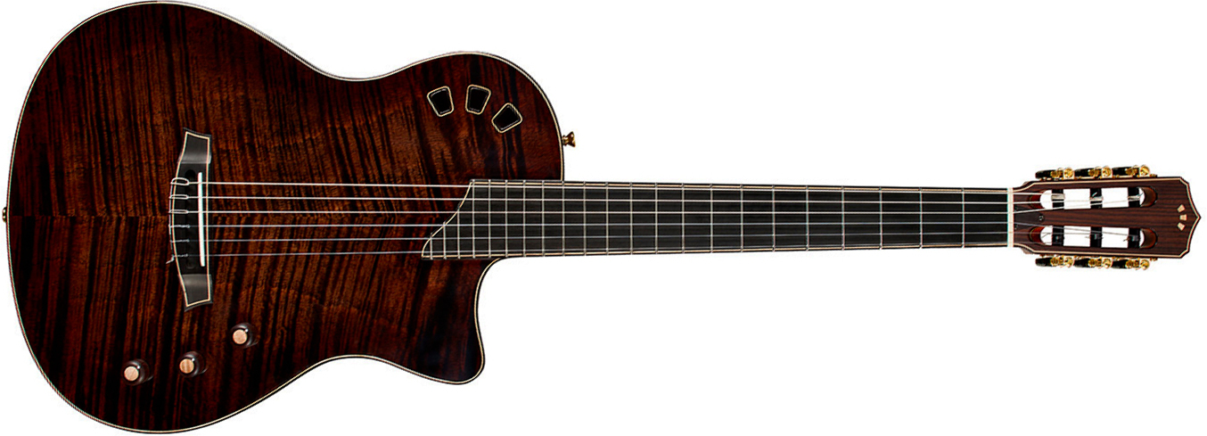 Cordoba Stage Artist Cw Epicea Acajou Eb - Habano Burst - Classical guitar 4/4 size - Main picture