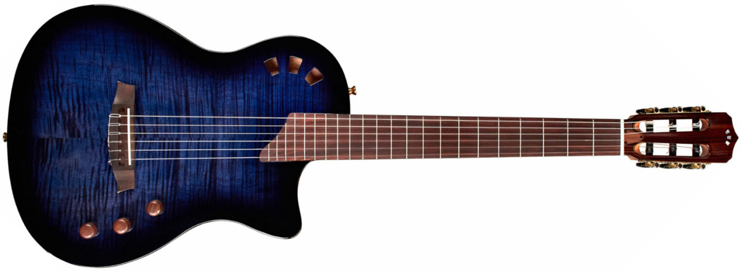 Cordoba Stage Ltd Cw Epicea Acajou Pf - Blue Burst - Classical guitar 4/4 size - Main picture