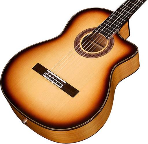 Cordoba Gk Studio Negra Cw Epicea Palissandre Rw - Edge Burst - Classical guitar 4/4 size - Variation 3