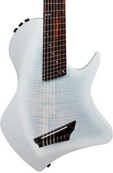 Classical guitar 4/4 size Cordoba Abasi Stage 7 (7-String) - White Burst