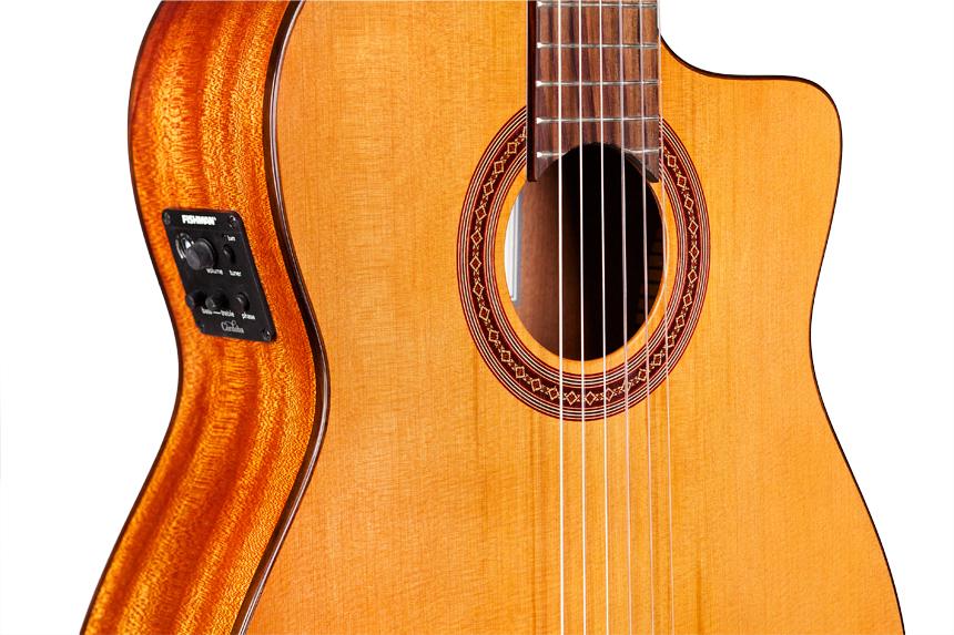 Cordoba C5-ce Iberia 4/4 Cw Cedre Acajou Rw +housse - Natural - Classical guitar 4/4 size - Variation 2