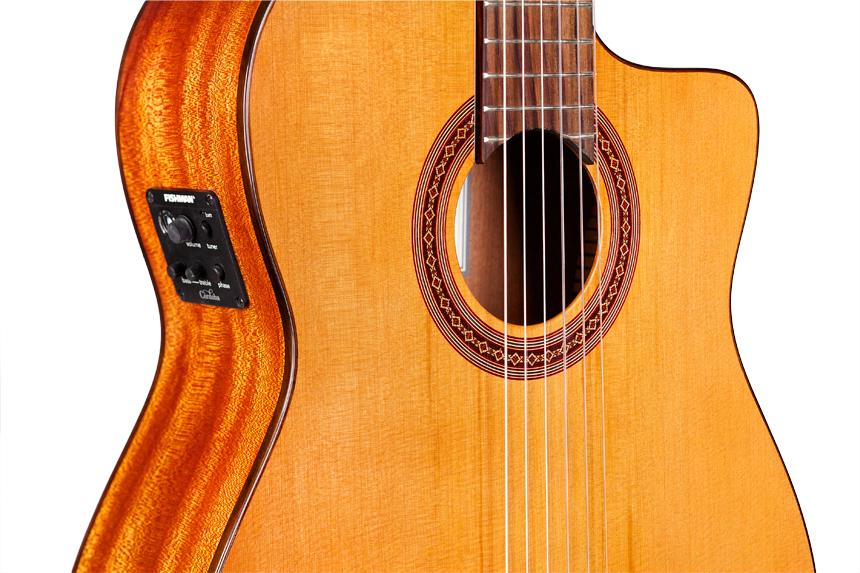 Cordoba C5-ce Iberia 4/4 Cw Cedre Acajou Rw +housse - Natural - Classical guitar 4/4 size - Variation 2