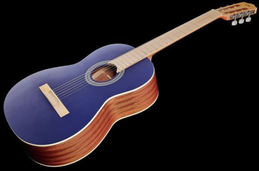 Cordoba Protege C1 Matiz 4/4 Epicea Acajou Mn - Classic Blue - Classical guitar 4/4 size - Variation 1