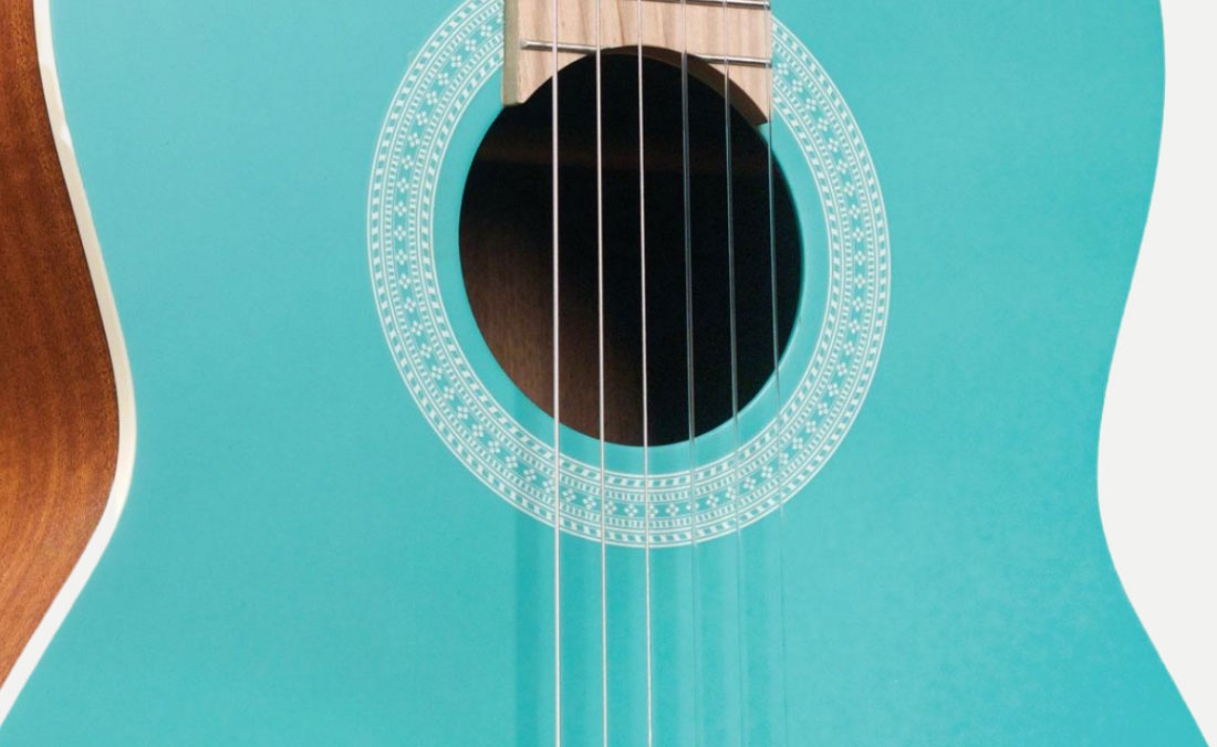 Cordoba Protege C1 Matiz 4/4 Epicea Acajou Mn - Aqua - Classical guitar 4/4 size - Variation 3