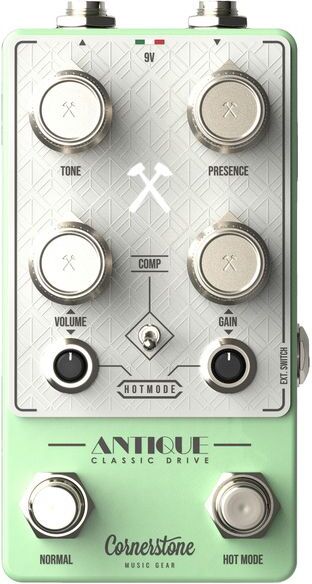 Cornerstone Music Gear Antique V3 Overdrive - Overdrive, distortion & fuzz effect pedal - Main picture