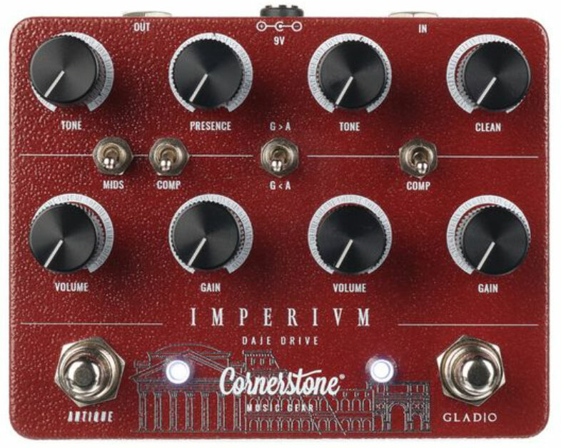 Cornerstone Music Gear Imperium Daje Overdrive - Overdrive, distortion & fuzz effect pedal - Main picture