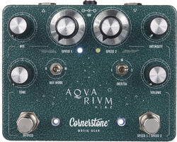 Modulation, chorus, flanger, phaser & tremolo effect pedal Cornerstone music gear Aquarium Univibe