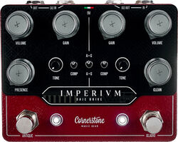 Overdrive, distortion & fuzz effect pedal Cornerstone music gear Imperium Dual Overdrive V2