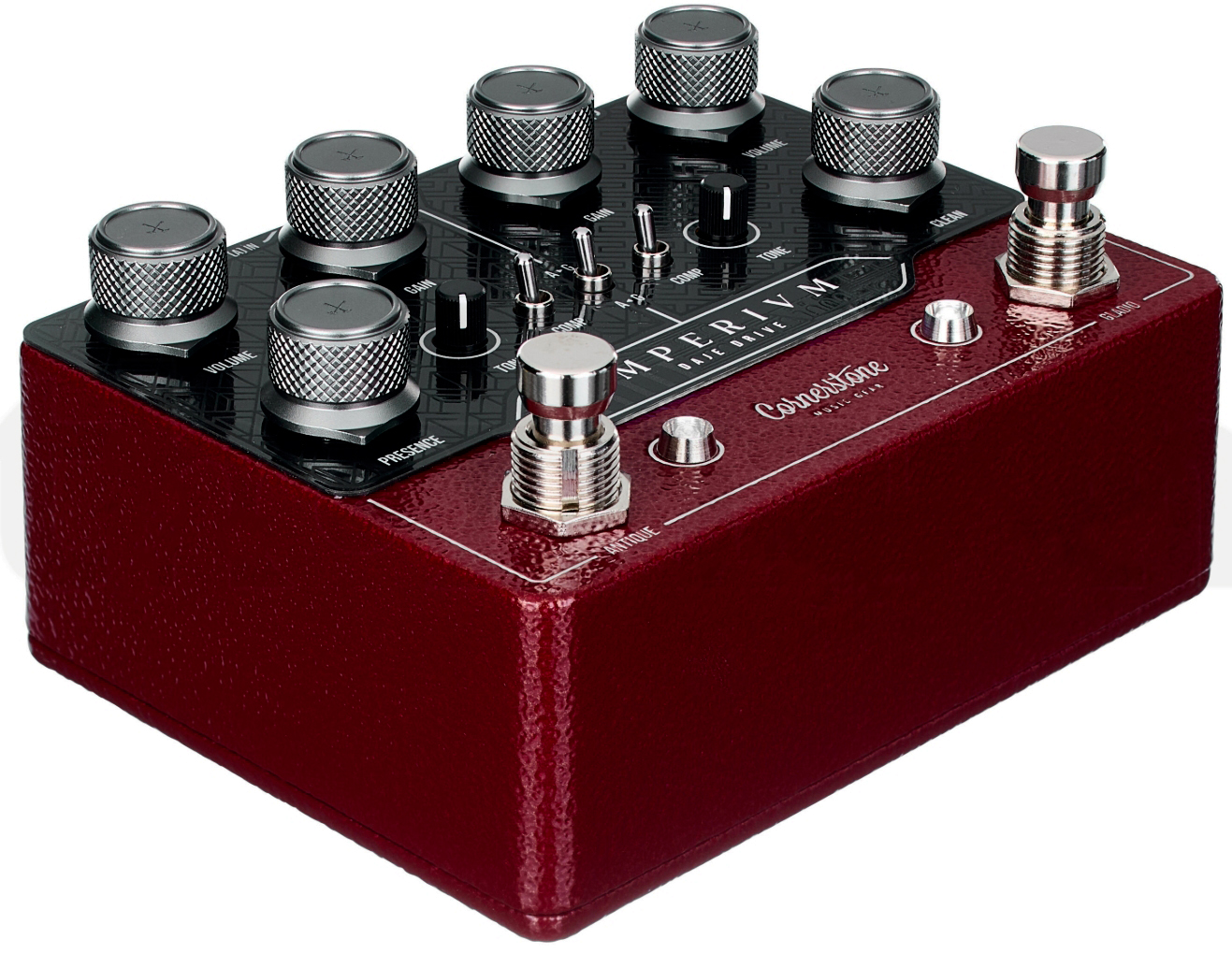 Cornerstone Music Gear Imperium Dual Overdrive V2 - Overdrive, distortion & fuzz effect pedal - Variation 1