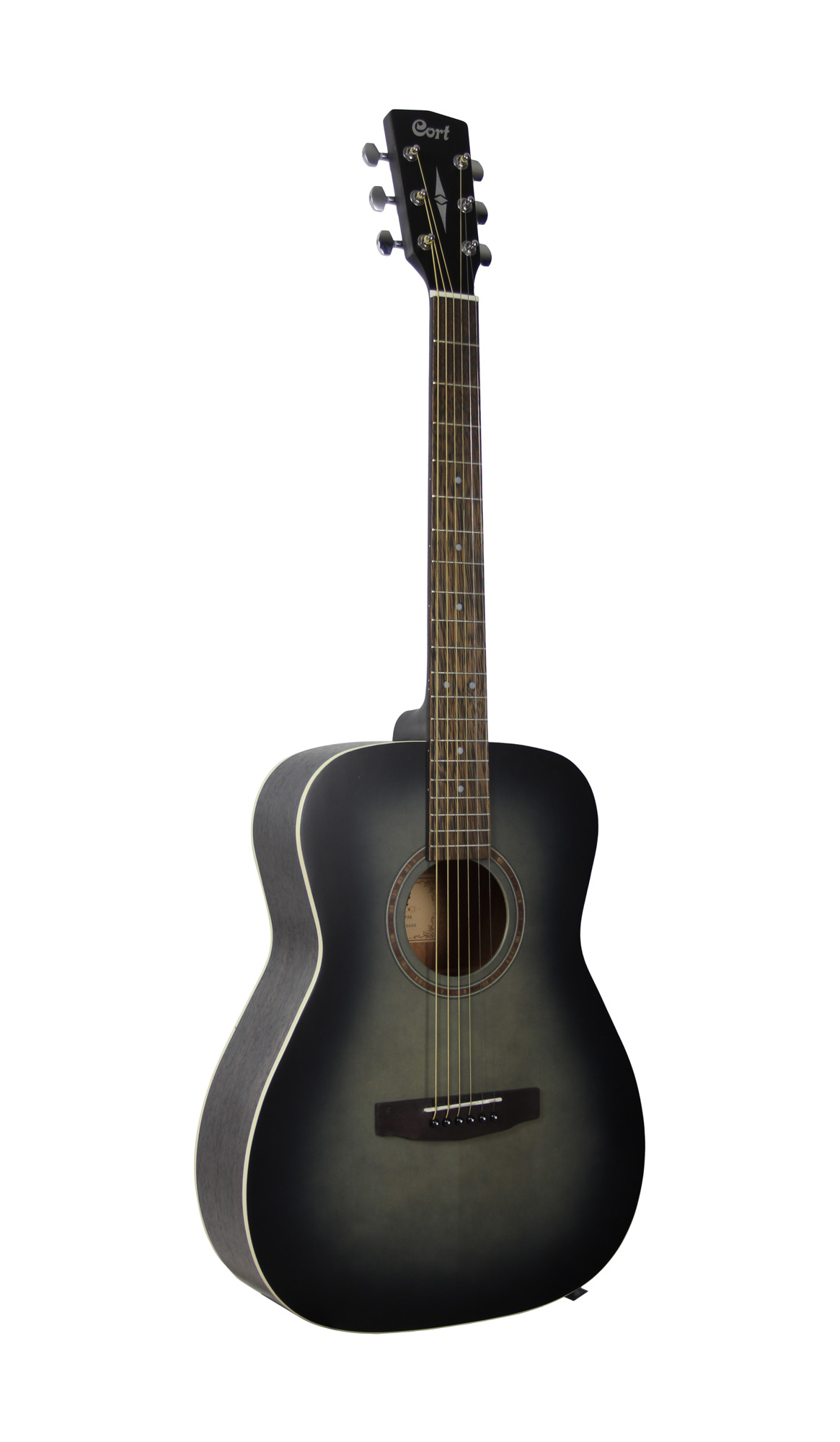 Cort 550opbk Epicea Acajou Mer - Open Pore Black - Folk guitar - Variation 2