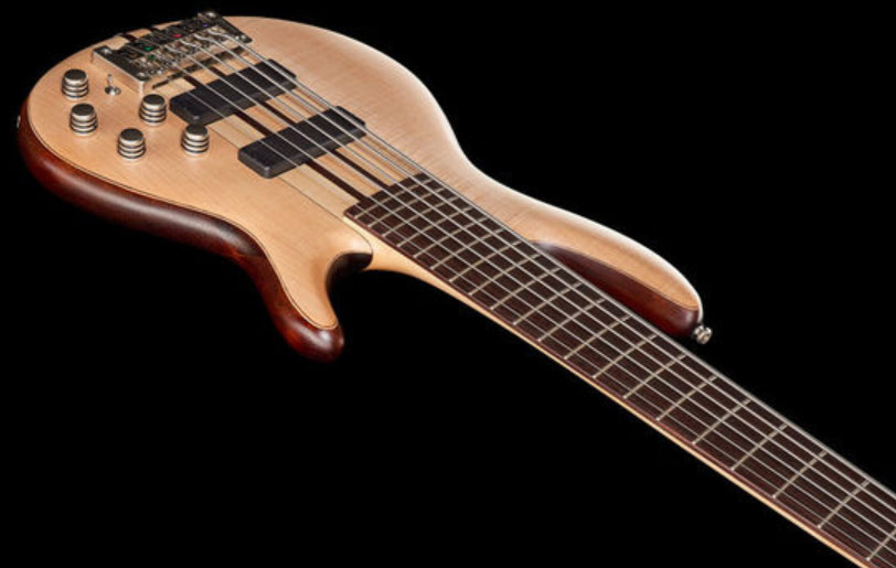 Cort A6 Plus Fmmh Opn - Natural - Solid body electric bass - Variation 2
