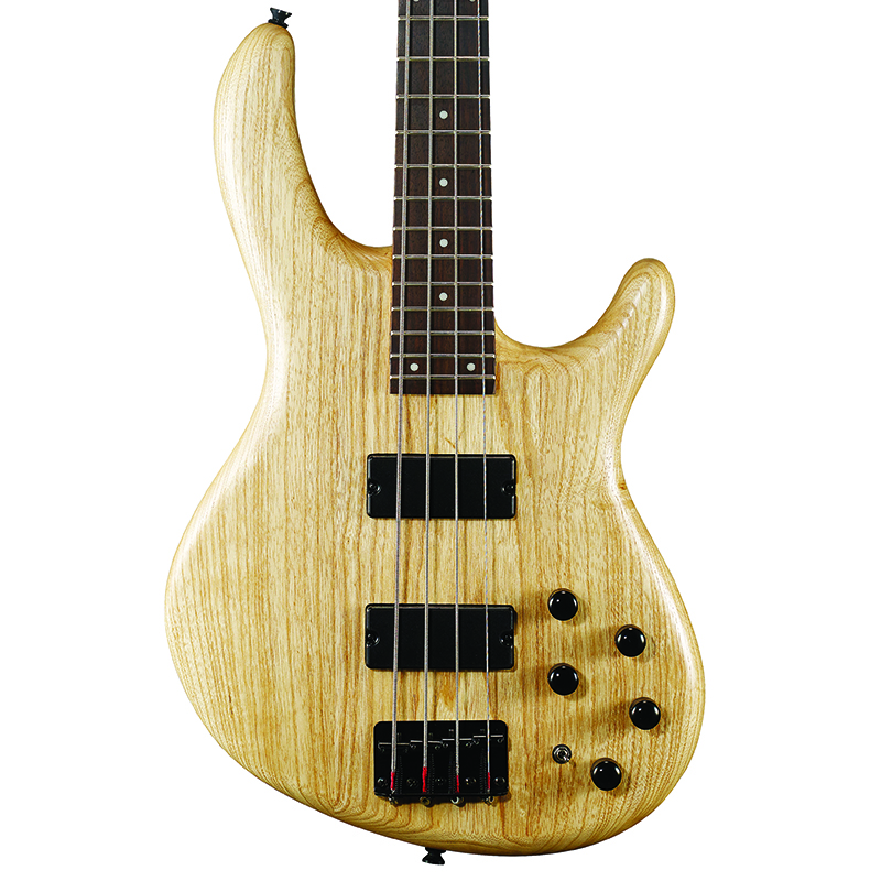 Cort Action Dlx As Opn Ash Rw - Natural Open Pore - Solid body electric bass - Variation 4