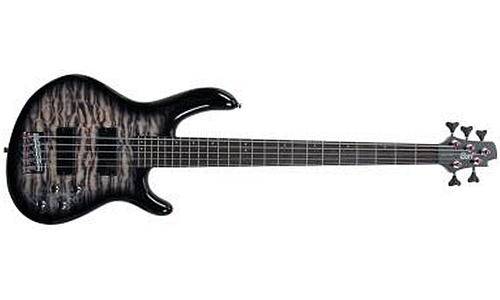 Cort Action Dlx V Plus Fgb 5-cordes Active Rw - Faded Gray Burst - Solid body electric bass - Variation 1