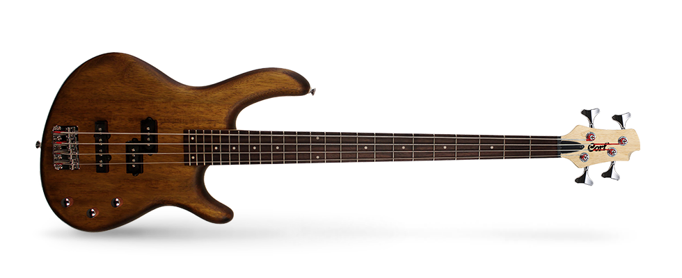 Cort Action Pj Opw - Open Pore Walnut - Solid body electric bass - Variation 1