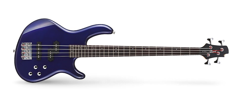 Cort Action Bass Plus Bm - Metallic Blue - Solid body electric bass - Variation 1