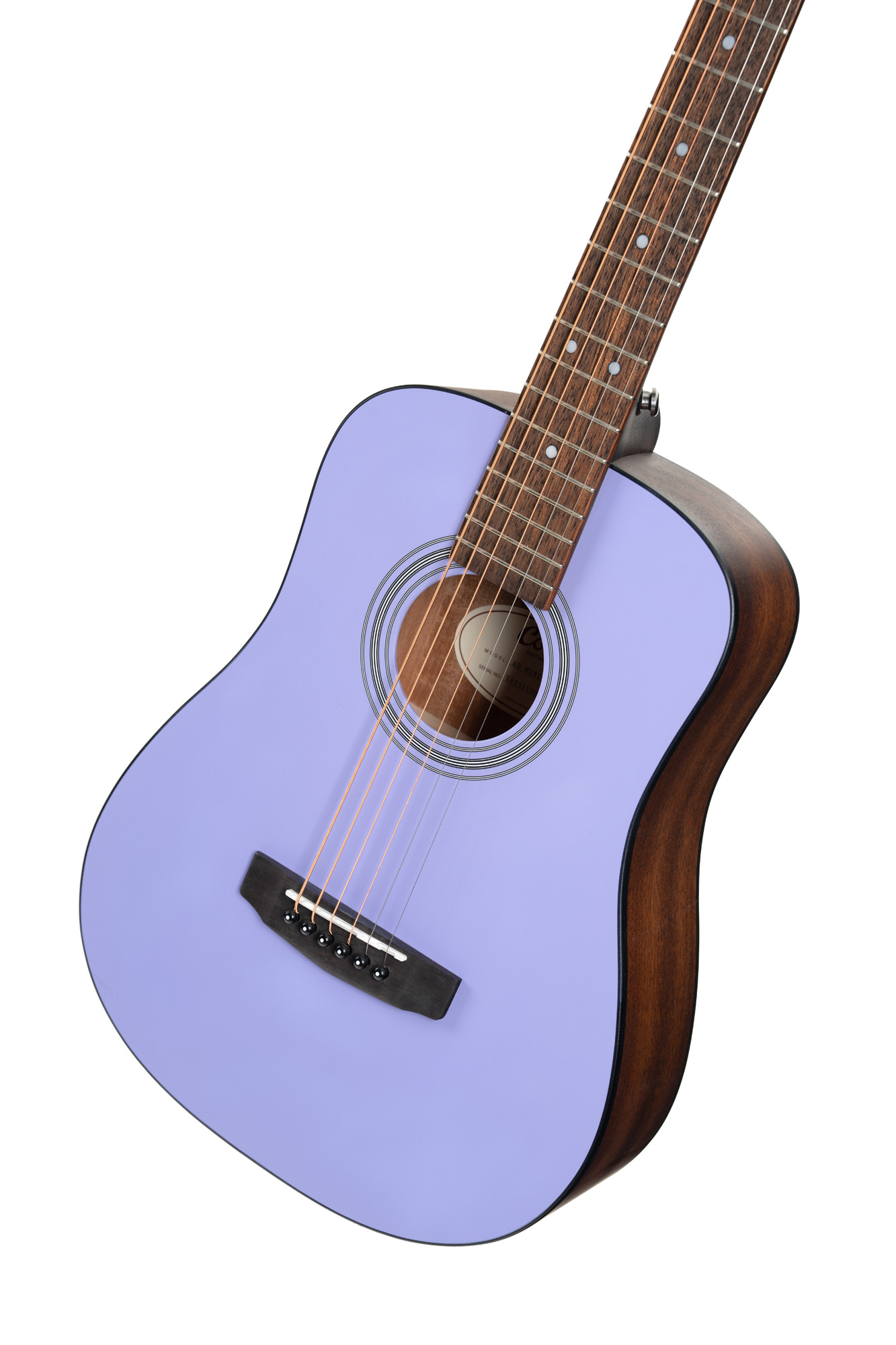 Cort Ad Mini Op Epicea Acajou Mer - Lavender - Folk guitar - Variation 1