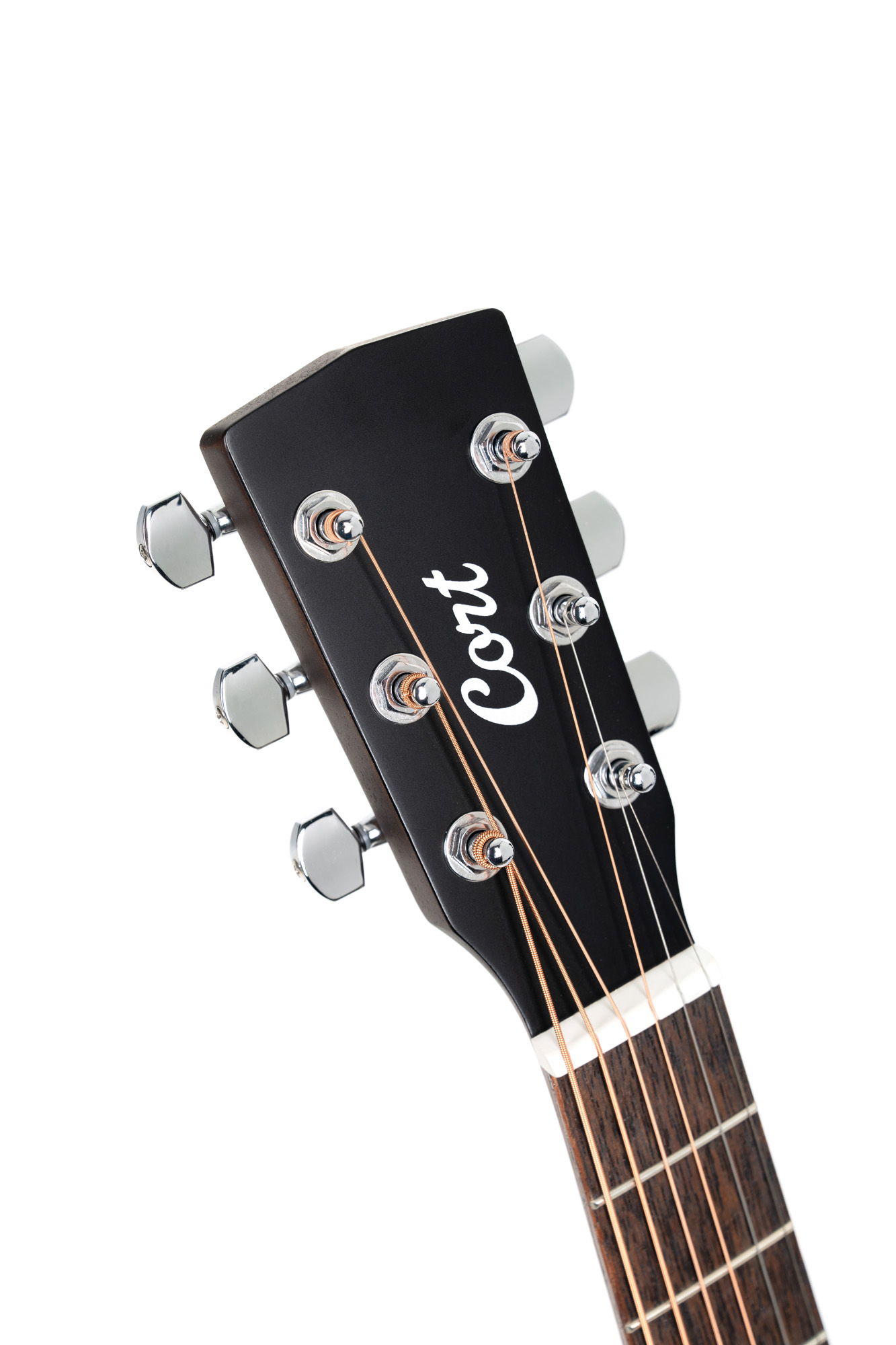 Cort Ad Mini Op Epicea Acajou Mer - Ivory - Folk guitar - Variation 1