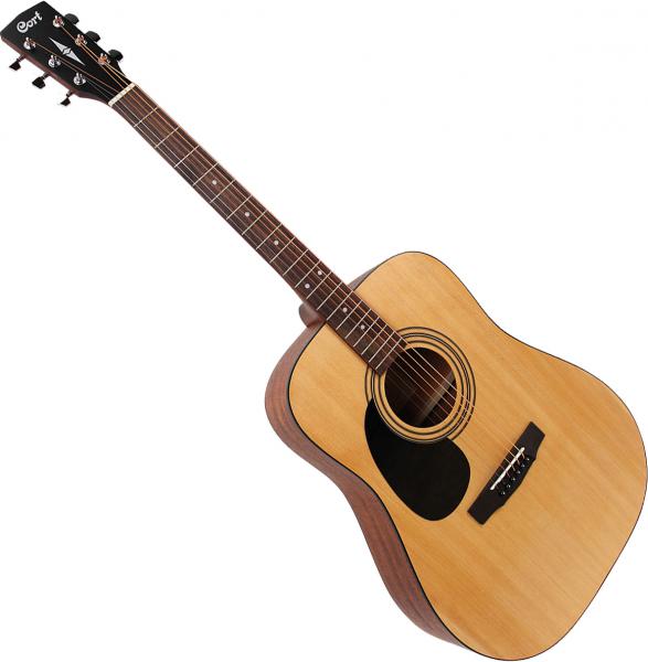 Cort AD810 LeftHanded natural open pore Acoustic guitar & electro