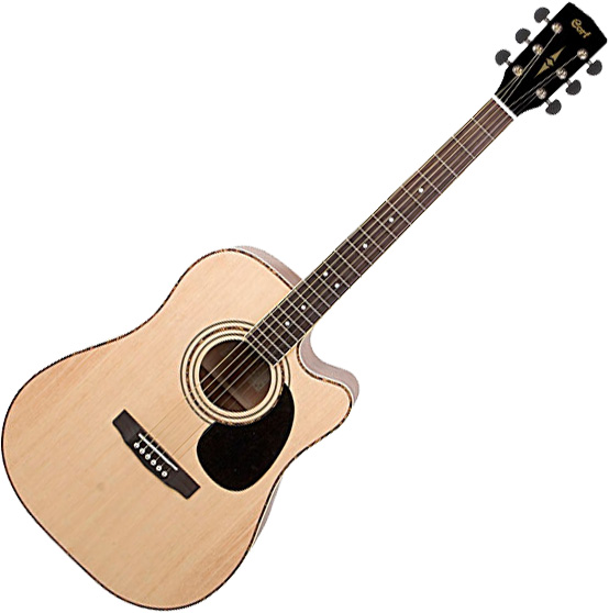 Acoustic guitar & electro Cort AD880CE NAT - natural gloss