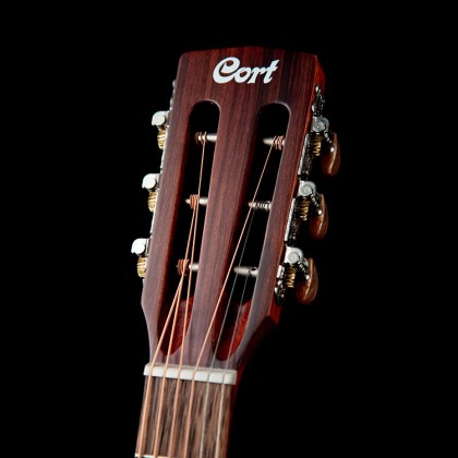 Cort Ap550m Parlor Acajou Mer - Natural - Guitar 0/00/000 - Variation 2