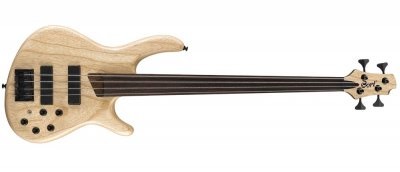 Cort Artisan B4flp Plus As Opn Fretless 2016 - Natural Open Pore - Solid body electric bass - Variation 1