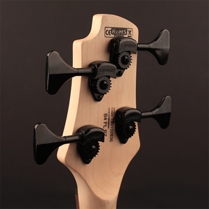 Cort B4fl Mhpz Active Piezo Fretless Jat - Trans Black Burst Satin - Semi & hollow-body electric bass - Variation 5