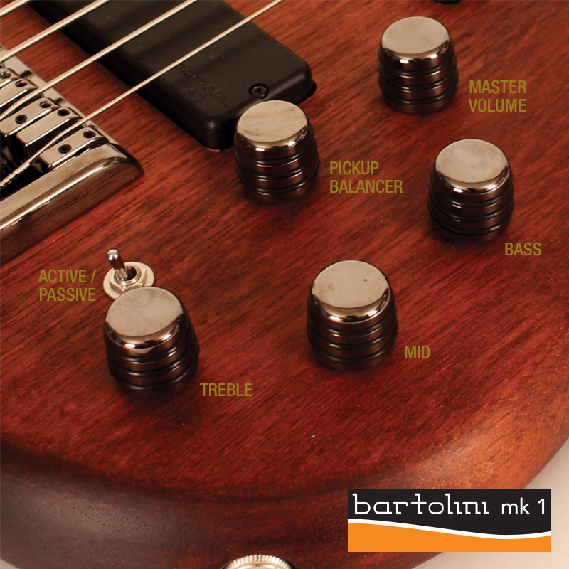 Cort B5 Plus Mh Opm Artisan 5-cordes Bartonini Rw - Open Pore Mahogany - Solid body electric bass - Variation 2