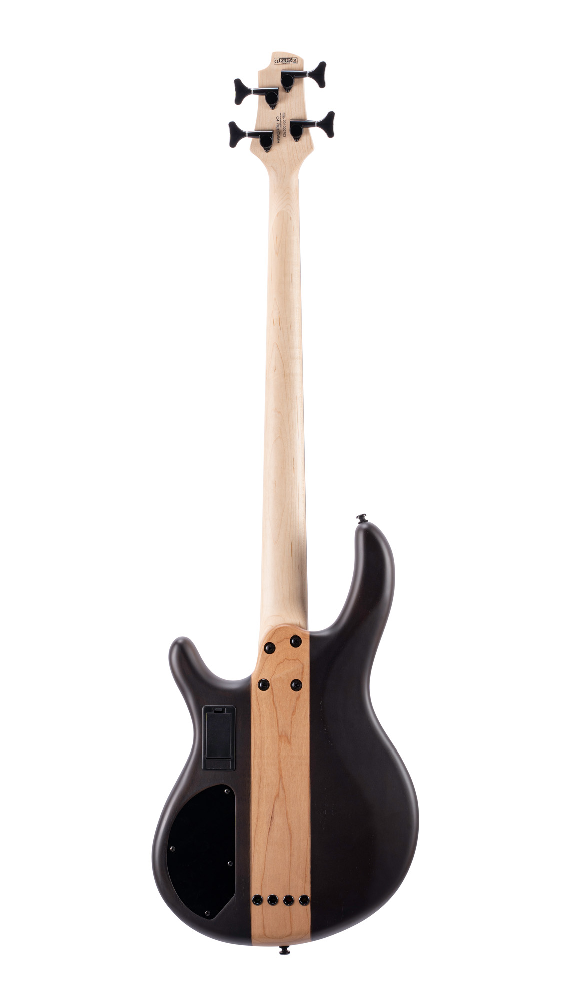 Cort C4 Plus Ovmh Artisan - Antique Brown Burst - Solid body electric bass - Variation 1