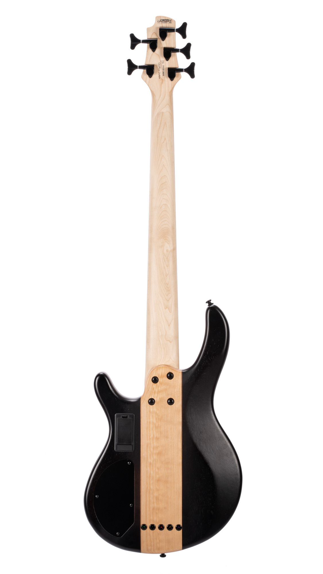 Cort C5 Plus Artisan C Ovmh Hh Ja - Antique Brown Burst - Solid body electric bass - Variation 1