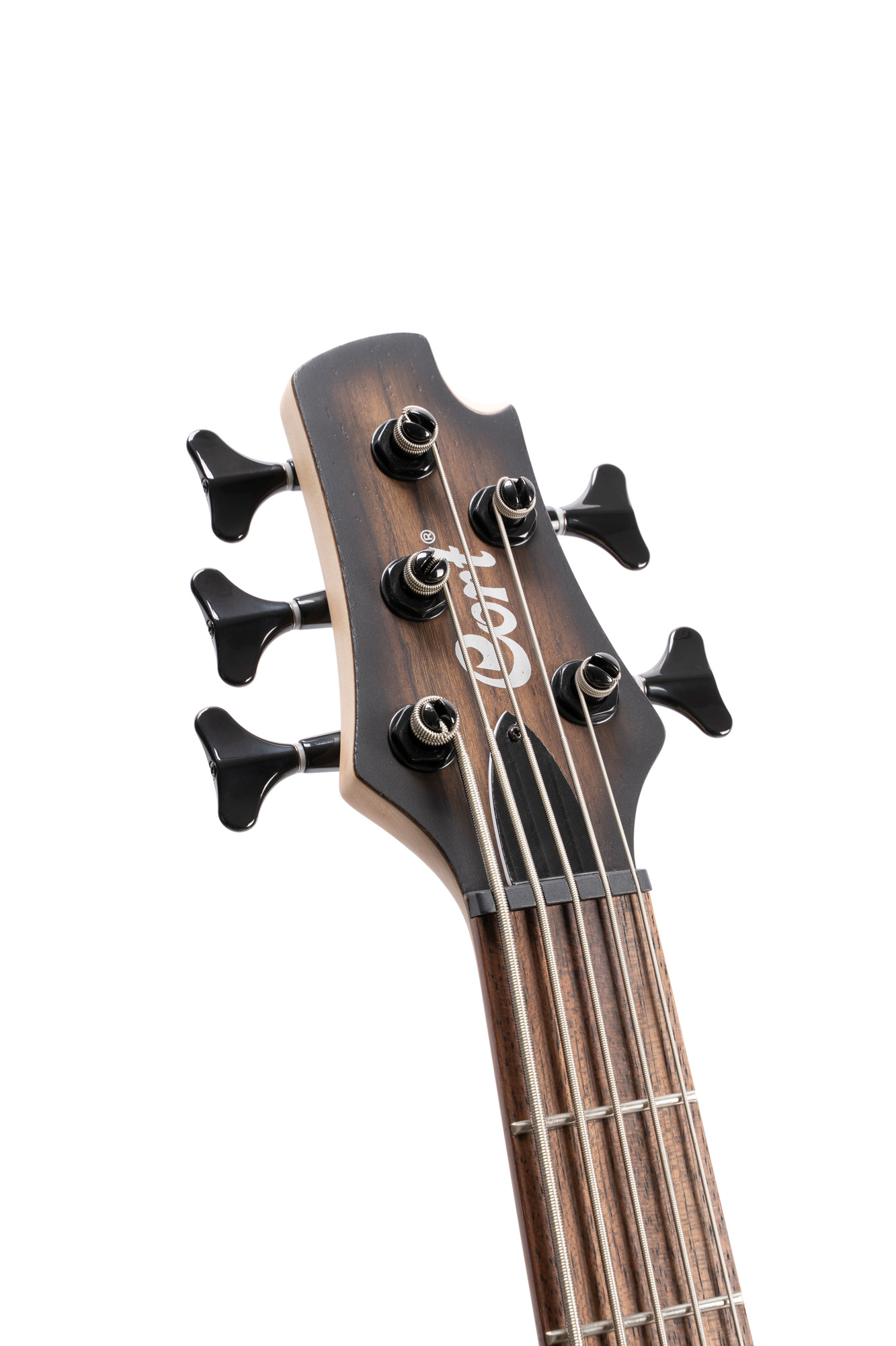 Cort C5 Plus Artisan C Ovmh Hh Ja - Antique Brown Burst - Solid body electric bass - Variation 3