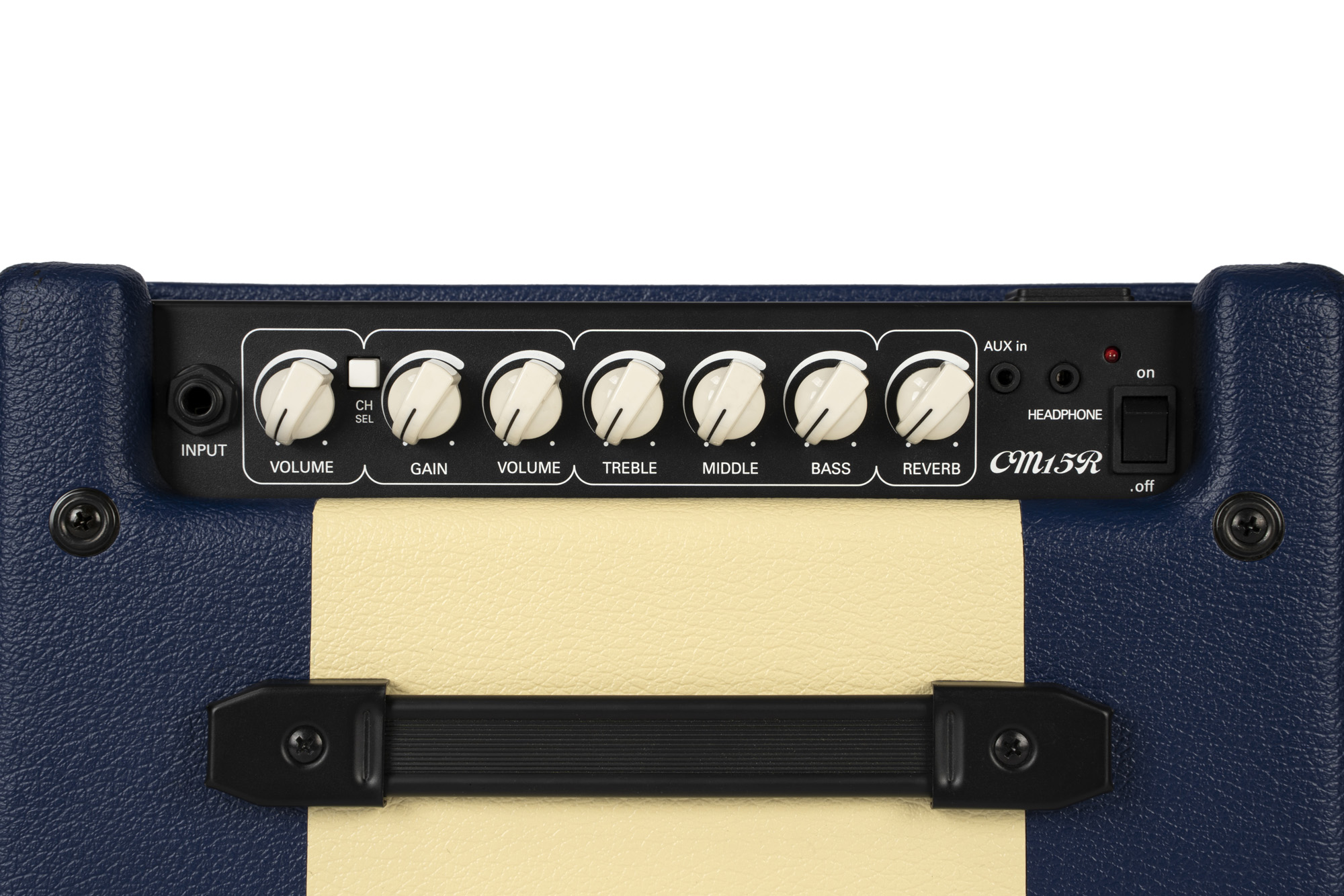 Cort Cm15rdb 15w Reverb Bleu 1x8 - Electric guitar combo amp - Variation 1