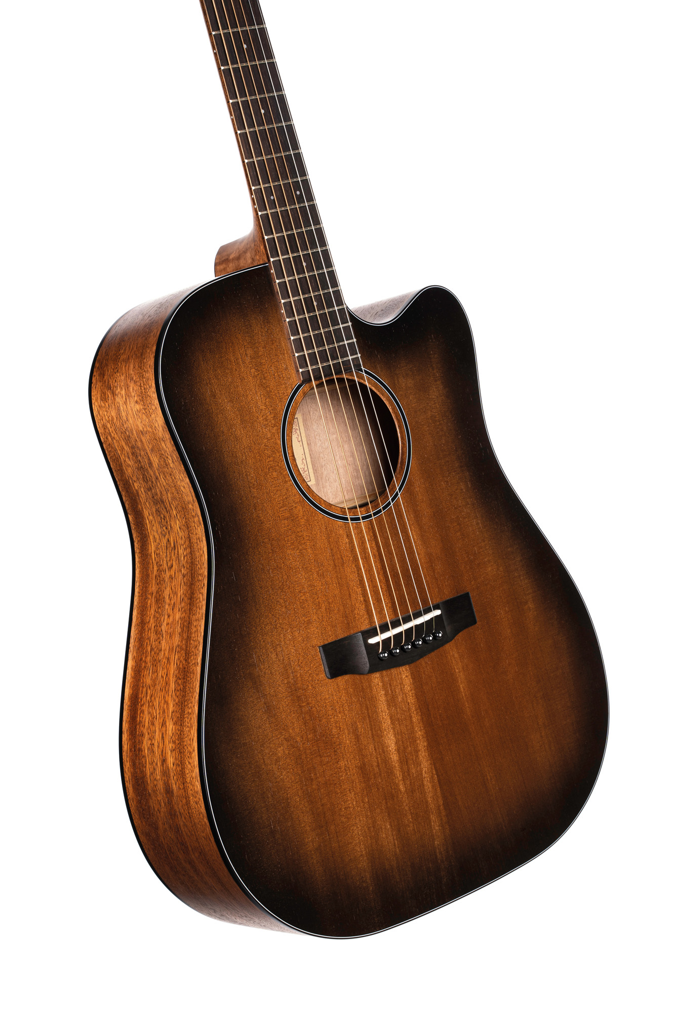 Cort Core-dc Electro Acajou Ov - Black Burst - Folk guitar - Variation 2