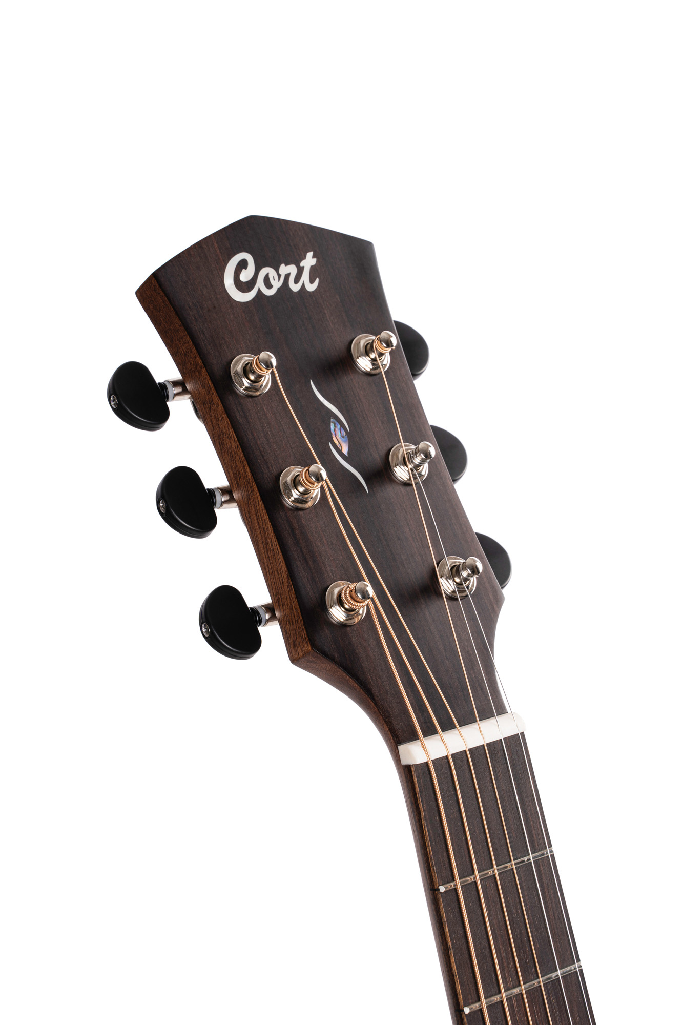 Cort Core-dc Electro Acajou Ov - Black Burst - Folk guitar - Variation 3