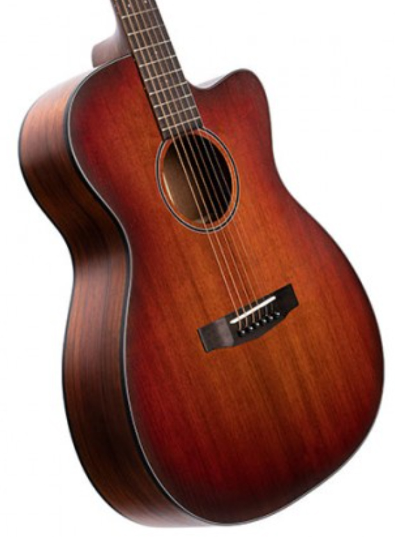 Cort Core Oc Blackwood Om Cw Tout Blackwood Ova - Open Pore Light Burst - Electro acoustic guitar - Variation 1