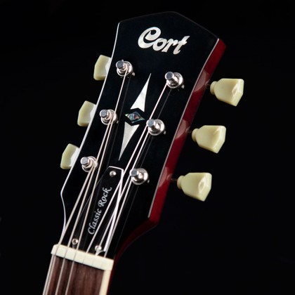 Cort Cr250 Ata Classic Rock Ht Hh Jat - Ambre Antique - Single cut electric guitar - Variation 1