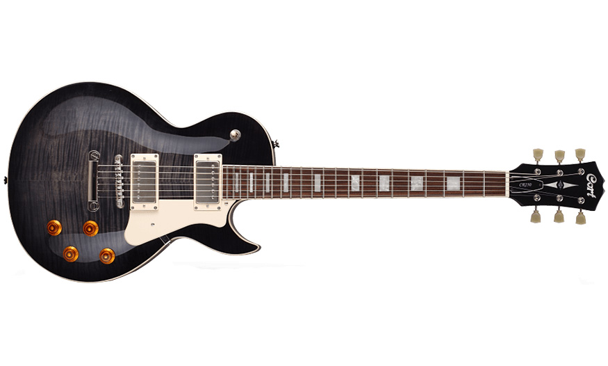 Cort Cr250 Tbk Classic Rock Hh Ht Jat - Trans Black - Single cut electric guitar - Variation 2
