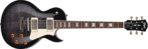 Cort Cr250 Tbk Classic Rock Hh Ht Jat - Trans Black - Single cut electric guitar - Variation 1