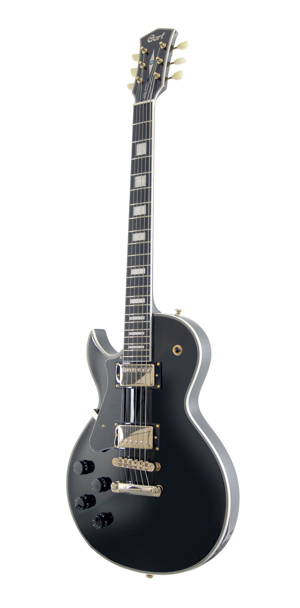 Cort Cr270 Gaucher Ht Hh Mi - Black - Single cut electric guitar - Variation 1