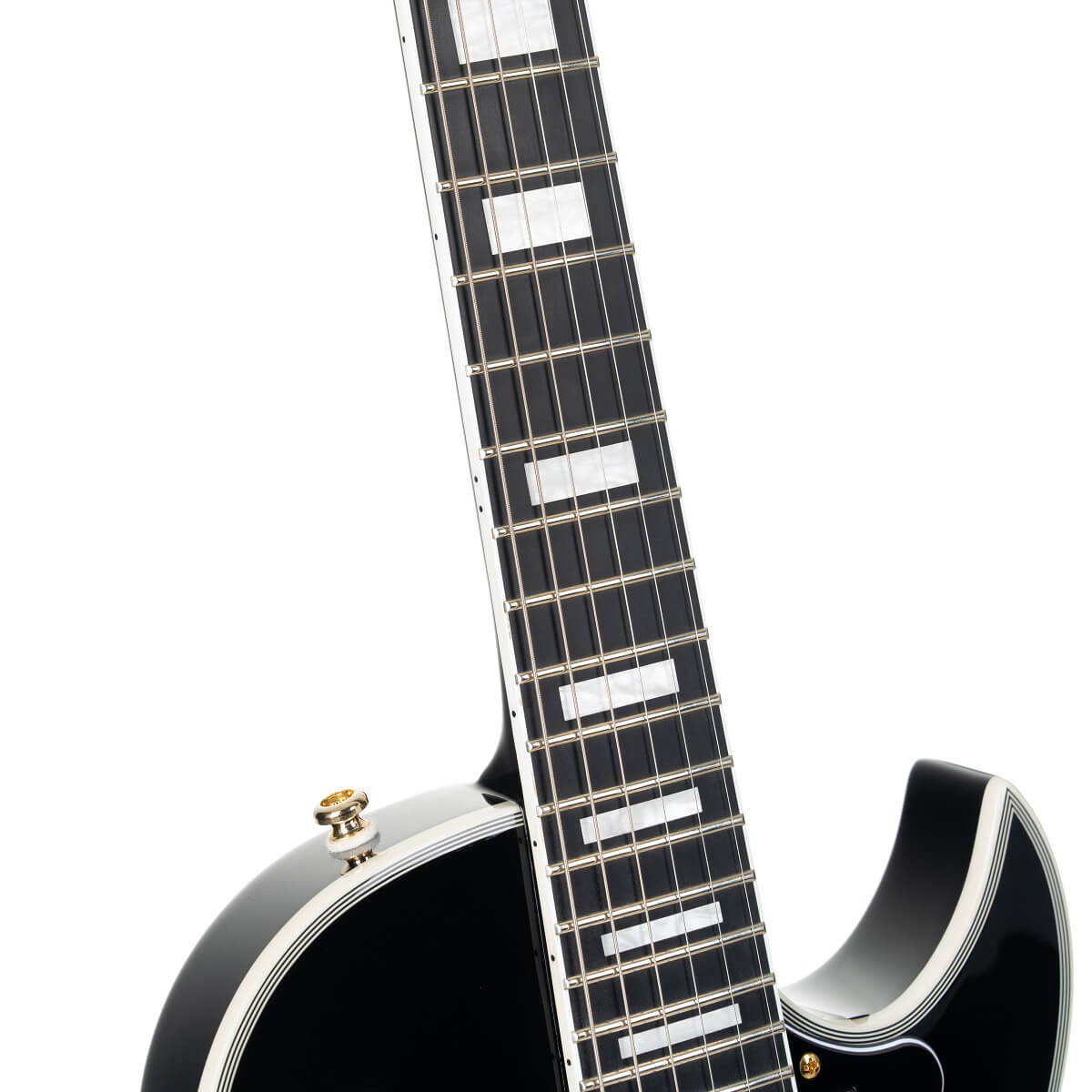 Cort Cr270 Ht Hh Mi - Black - Single cut electric guitar - Variation 2