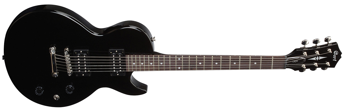 Cort Cr 50 Black - Single cut electric guitar - Variation 2